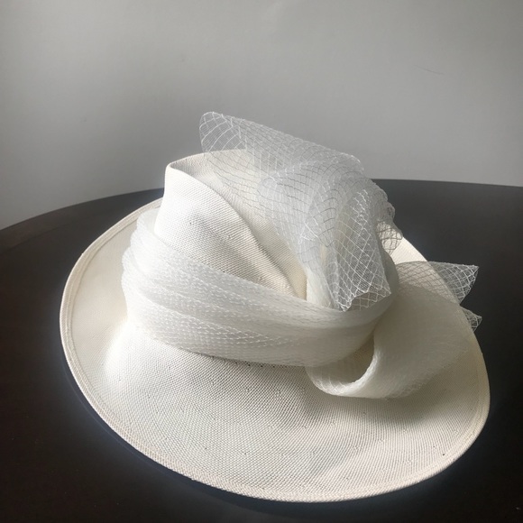 New Philip Treacy London Ivory Natural straw hat - Picture 7 of 10